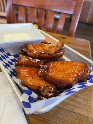 Smoked wings