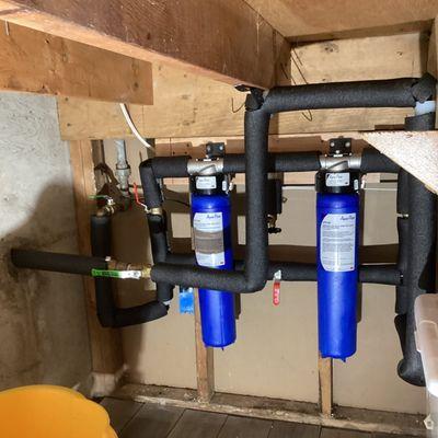 Water Filtration System Installation