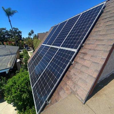 Solar cleaning in Long Beach