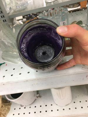 Half burned candle for $4  get outta here