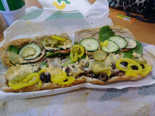 Steak sub