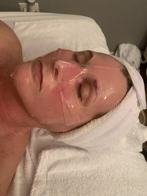 Collagen Gel Mask featured in Ultimate Anti-Aging Facial