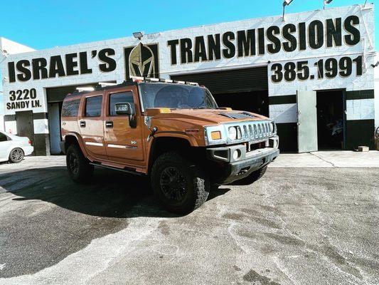 '06 Hummer H2 in and out with a new rear main seal, oil pan gasket, and rebuilt 4L65E Transmission with torque converter!