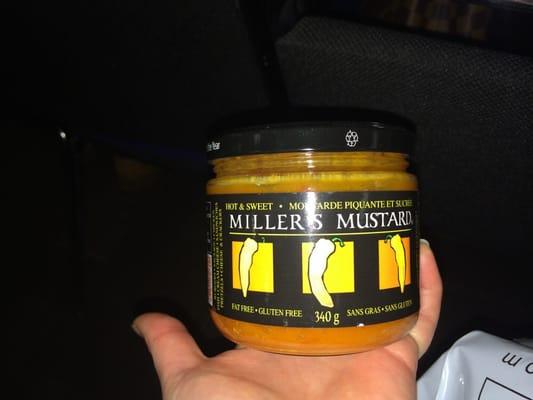 Hot and sweet mustard