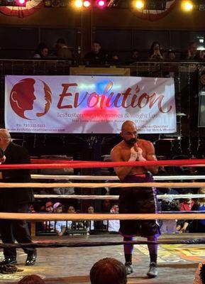 Evolution Health Services sponsoring the Cap City Night Fight