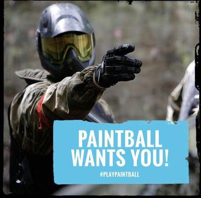 Get up and play paintball!!!