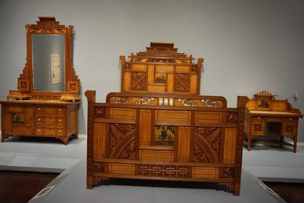 Japanese-like furniture made in Cincinnati in 1880