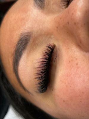 Lashes #full wispy volume