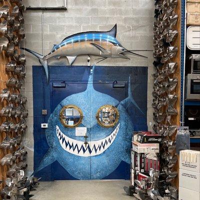 Shark door