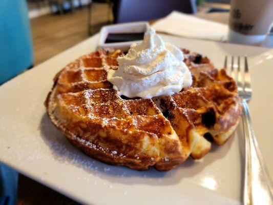 Blueberry Belgian Waffles