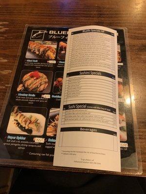 Menus