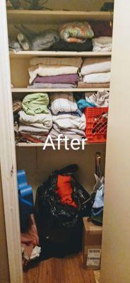 Closet Arranged