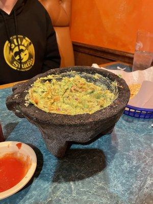 The "Mexican Guacamole"---a must!