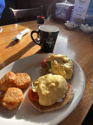 Vegetable Benedict (Breakfast)