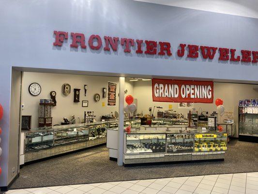 Grand opening of new location In the mall