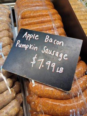 Customer favorite seasonal sausage.