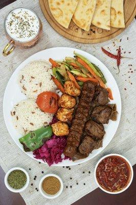 Mixed Grill Kebab (For 2 People)