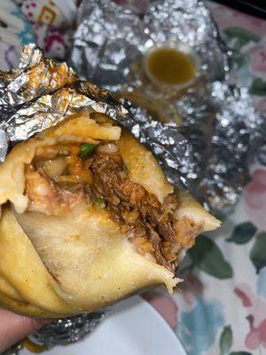 Birria burrito