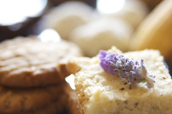 Rosemary Lavender Shortbread