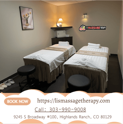 A couple's massage is just like any other massage service, 
but you and your partner receive the massage at the same time, 
o...