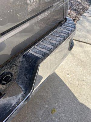 Dirty bumper