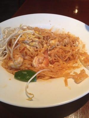 Pad thai! Generous portion!