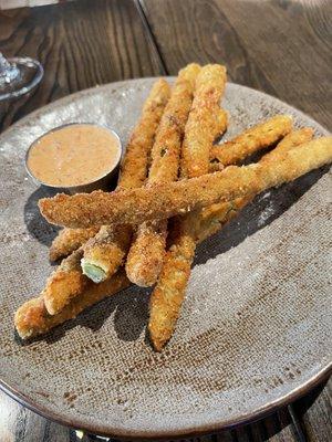 Asparagus fries