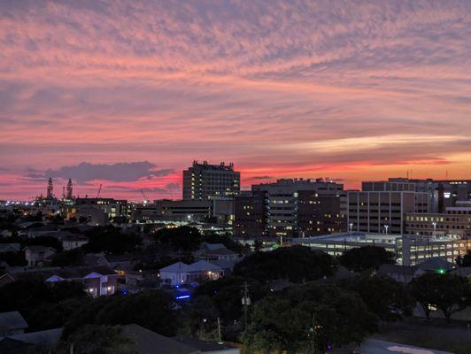 Galveston Island Skyline