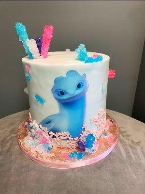 dragon birthday cake