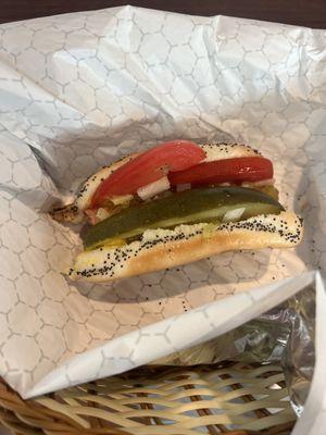 Chicago Hot Dog   8"