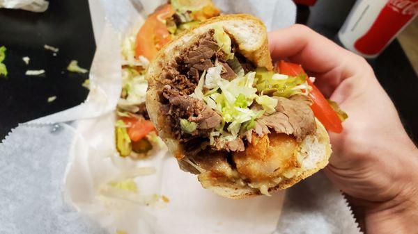 Surf & Turf Poboy