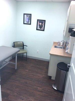 Patient exam room