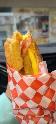 Breakfast Sandwich with Hash Brown