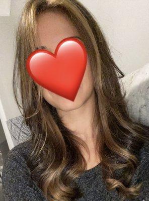 My most recent cut and color!