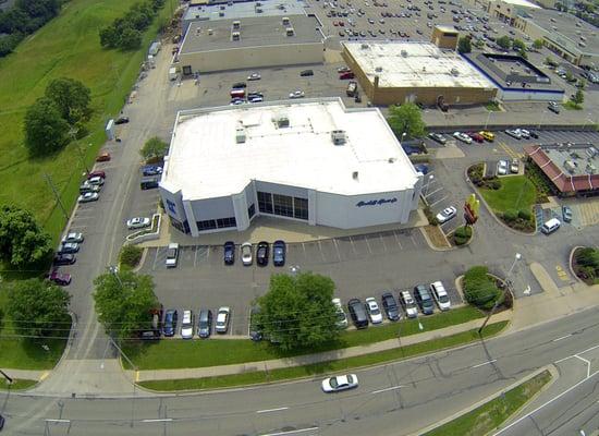 Marshall Music from above!