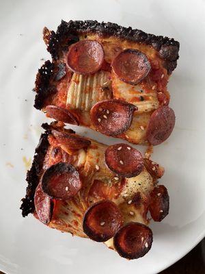 Their Homemade Sourdough Pizza