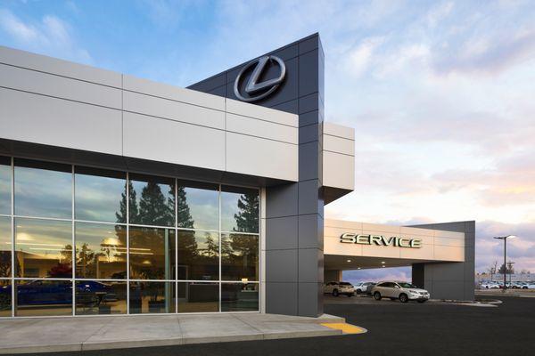 It's a beautiful day at our newly remodeled dealership.