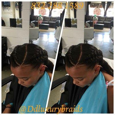 For your Braids and other hair styles please call 8322881589 to schedule an appointment. Walk ins accepted as well