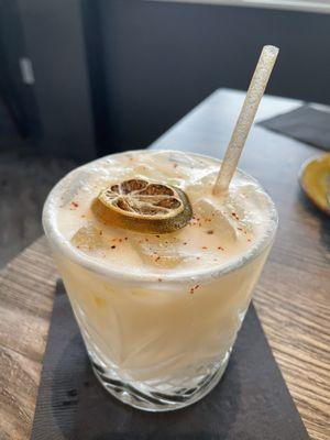 Tropical coconut margarita