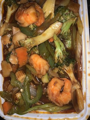 Szechuan shrimp