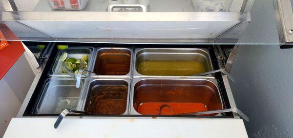 Salsa Bar Self Serve