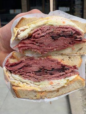 Corned beef pastrami and coselaw