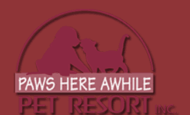 Paws Here Awhile Pet Resort logo