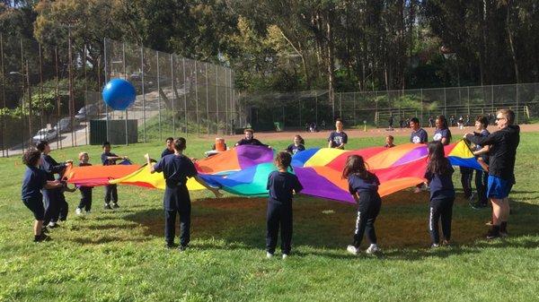 Field day in Glen Canyon Park