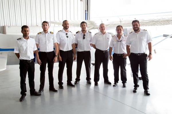 Our professional and certified flight instructors!