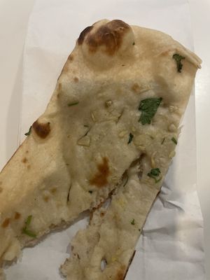 Garlic naan