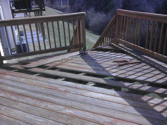 Deck repair