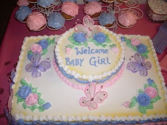 Jan 2010 my babyshower cake and cupcakes were amazing!