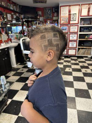 Boys haircut