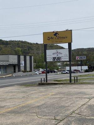 Sign by the road